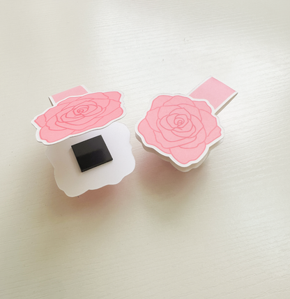 Rose & Bow Bookmarks