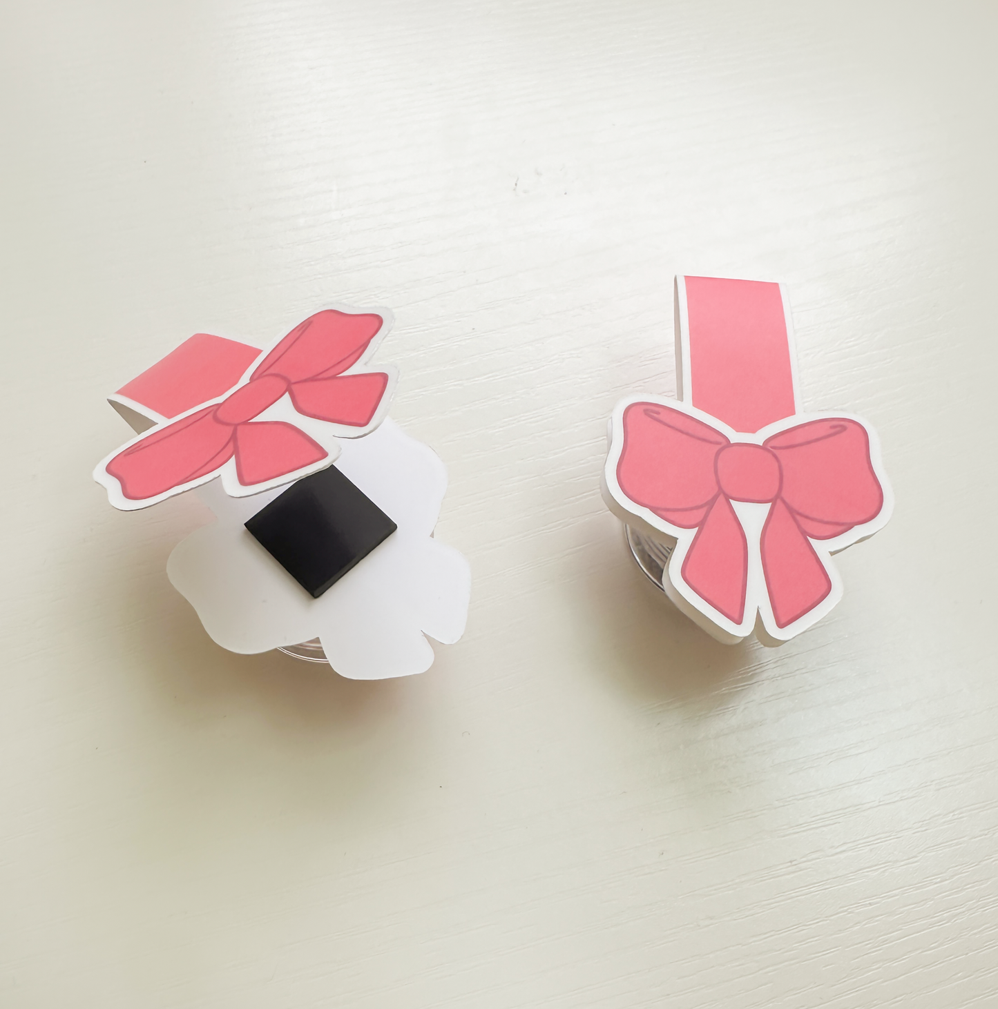 Rose & Bow Bookmarks