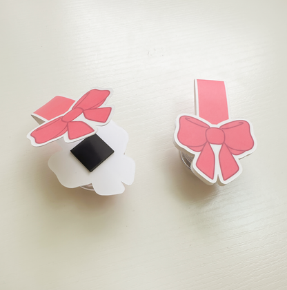 Rose & Bow Bookmarks