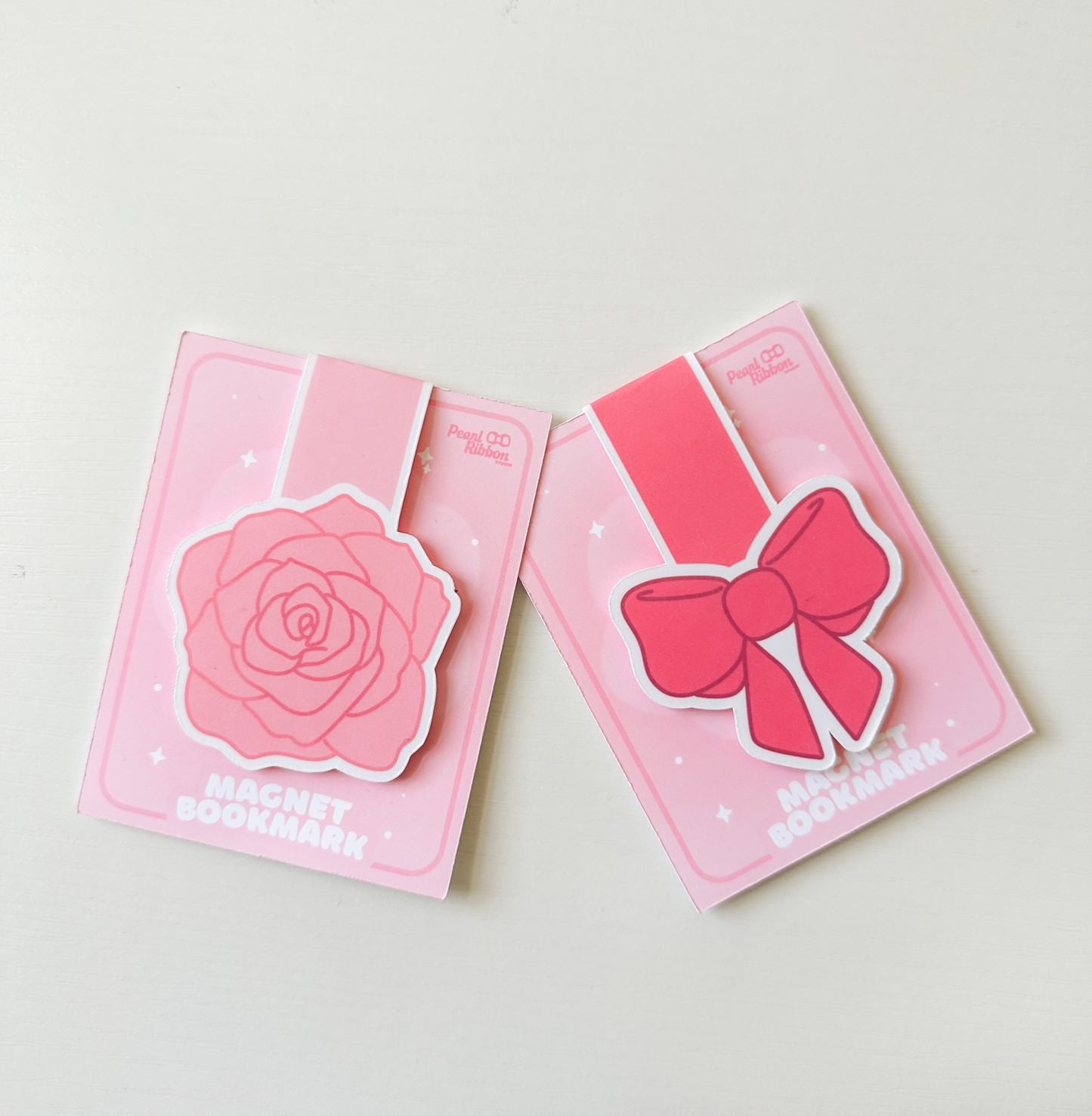 Rose & Bow Bookmarks
