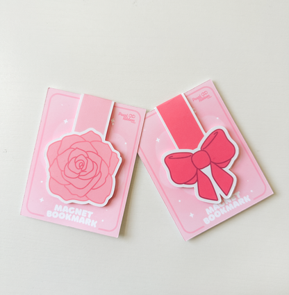 Rose & Bow Bookmarks